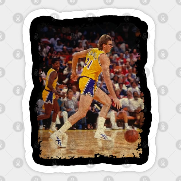 Kurt Rambis, 1987 Sticker by Omeshshopart